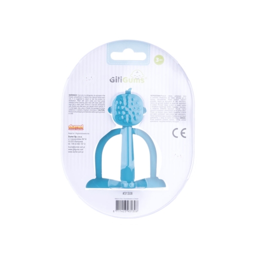 turkusowy gryzak silikonowy